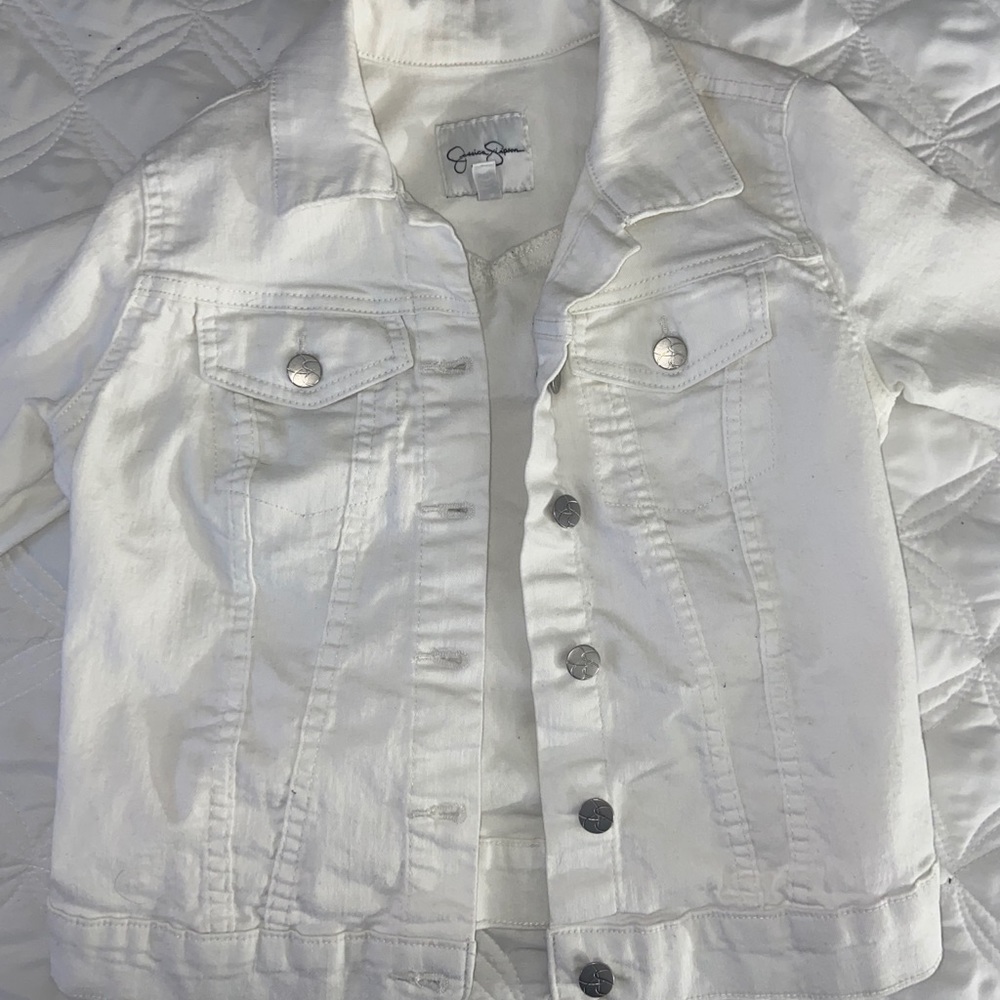 White Denim Jacket
